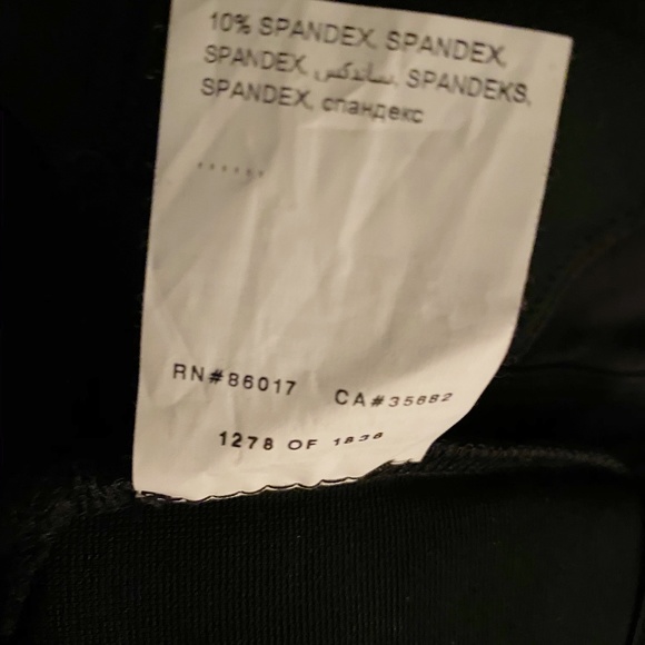 Bebe Cut Out Stretch Tights Leggings Black Small - Picture 10 of 10